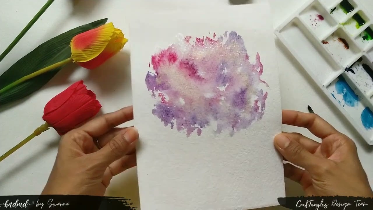 You #color #painting #sticker #hndmd #craftangles #watercolour #watercolor #shorts #journal