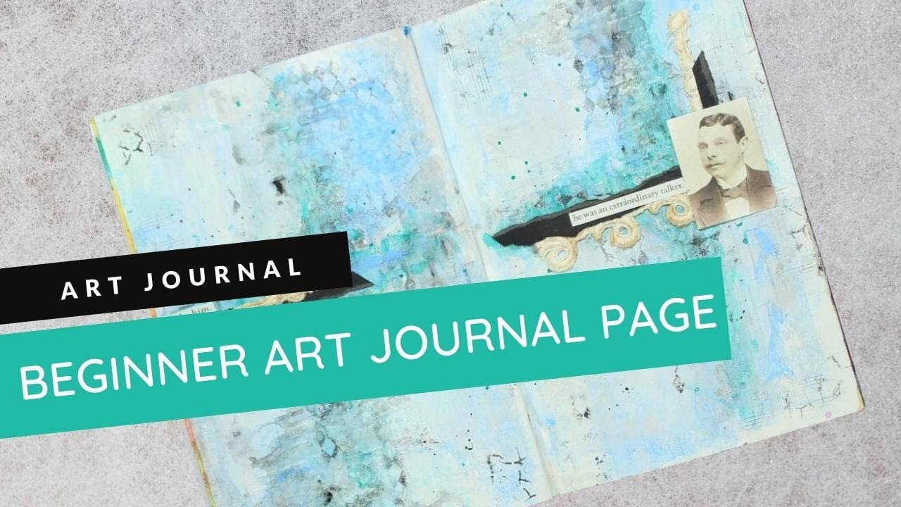 Art Journal Page for Beginners