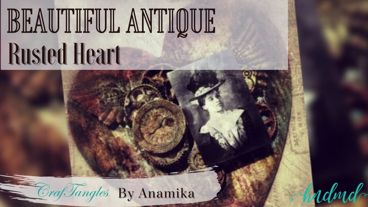 Beautiful Antique Rusted Heart