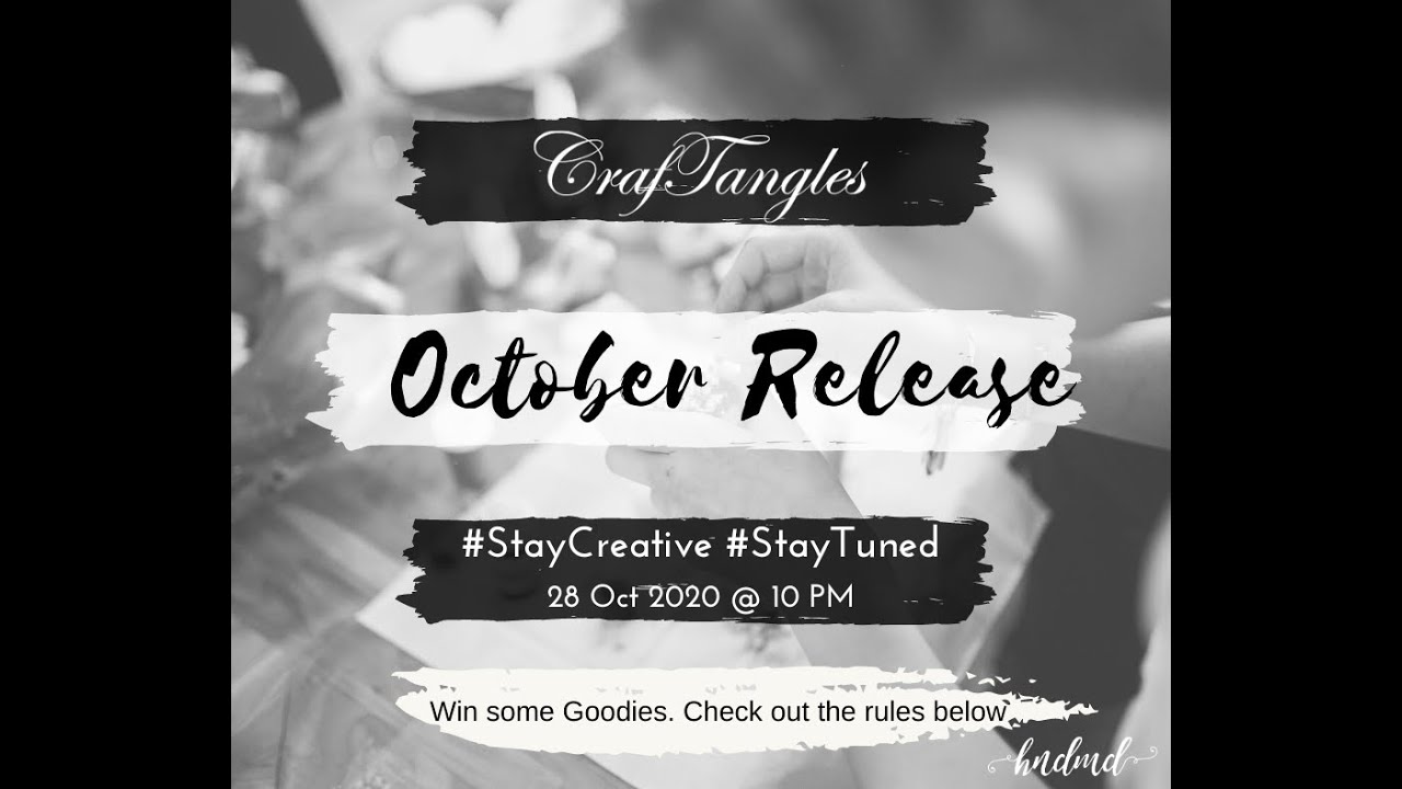 CrafTangles October 2020 Release - Part 3