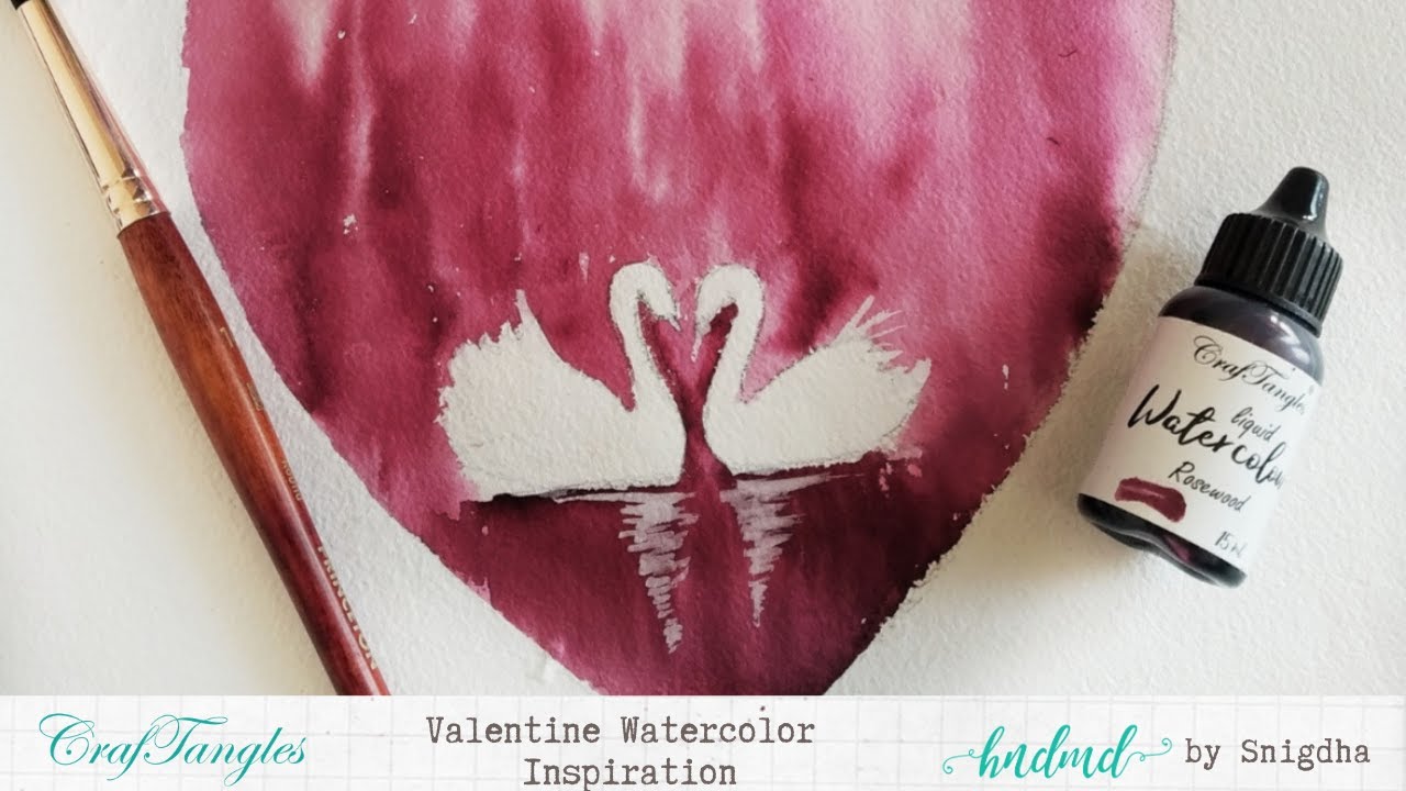 Valentine Watercolor Inspiration