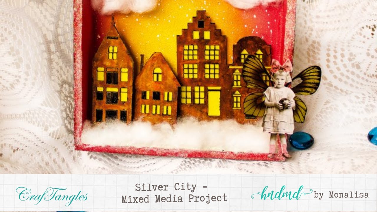 Silver City - Mixed Media Project