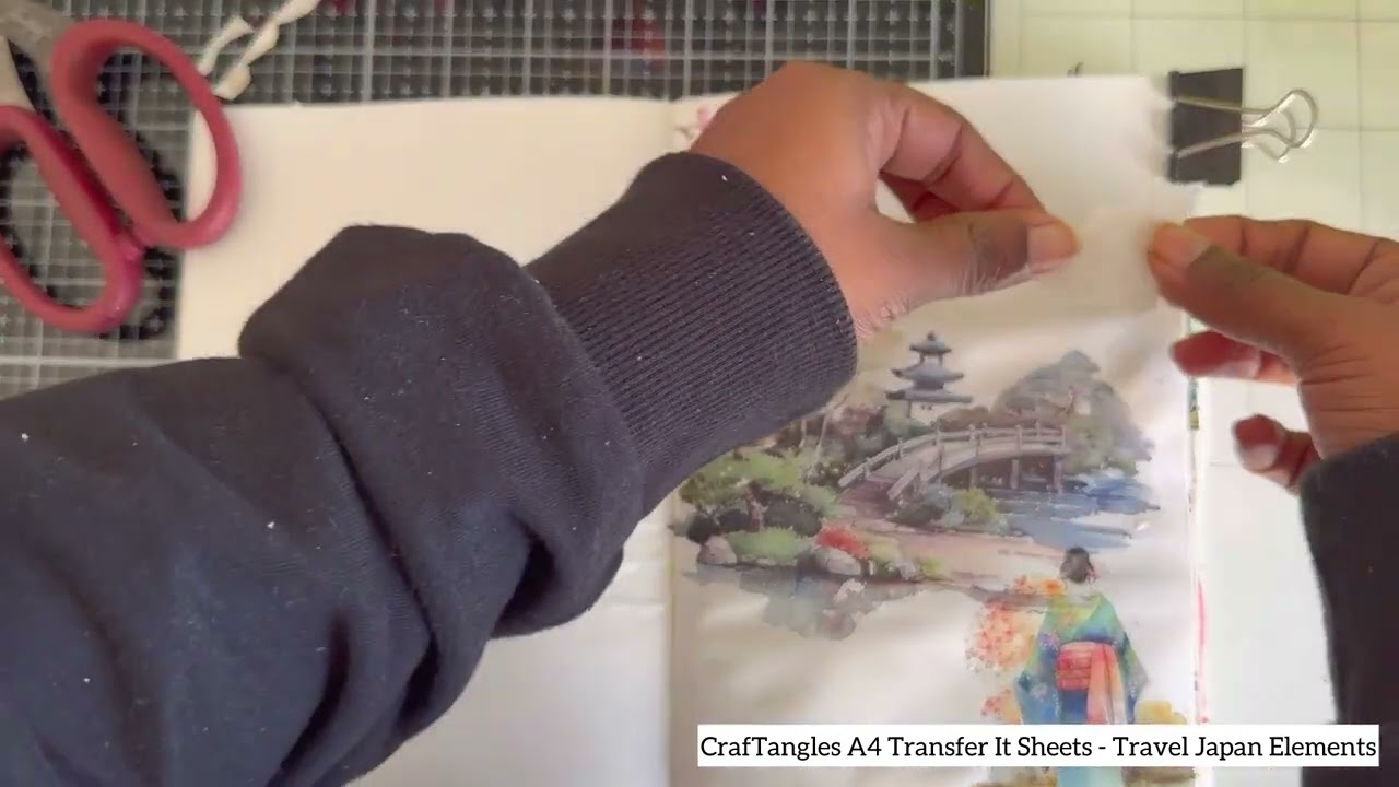 Travel Journal #artjournal #artjournalingforbeginners #craftangles #hndmd #journal