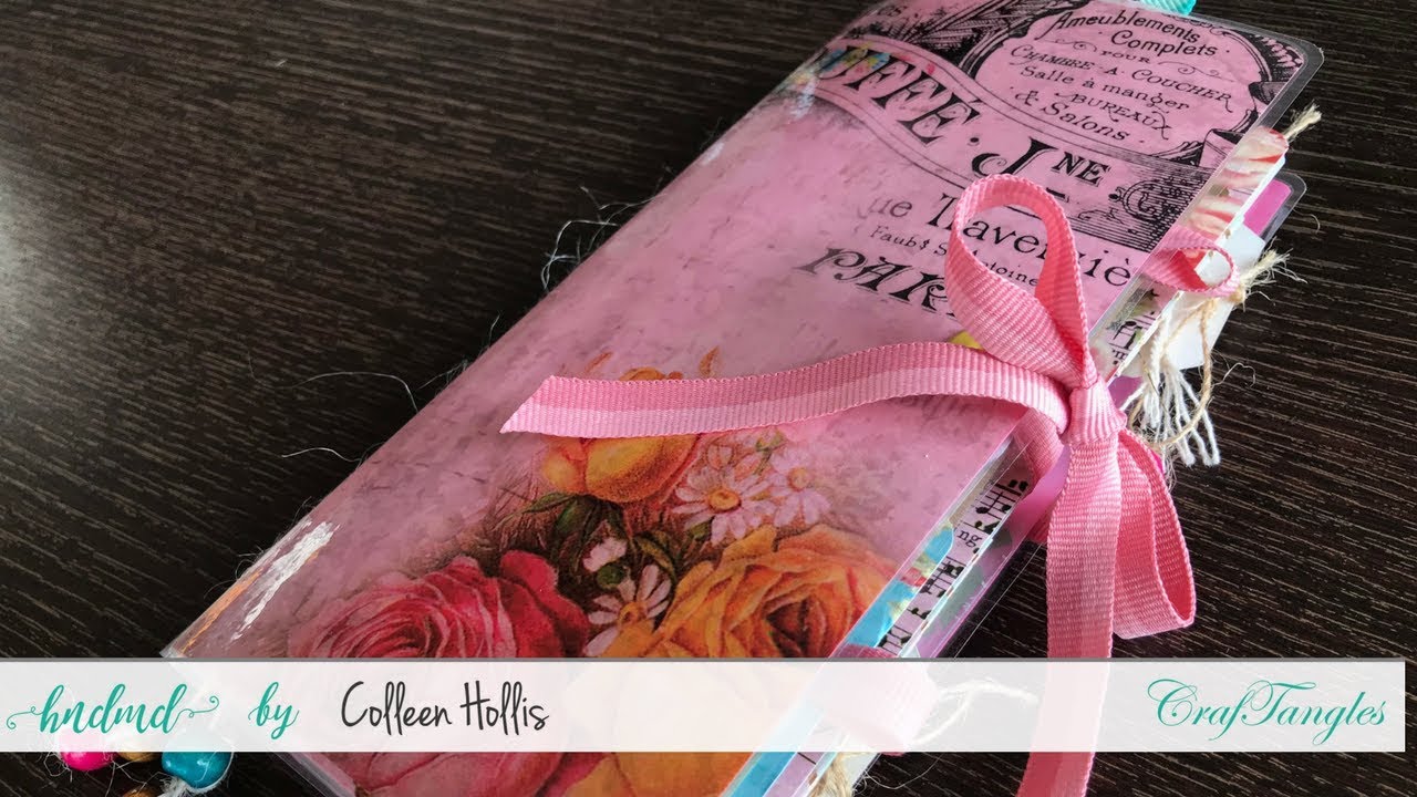 DIY Traveler's notebook signature mini album