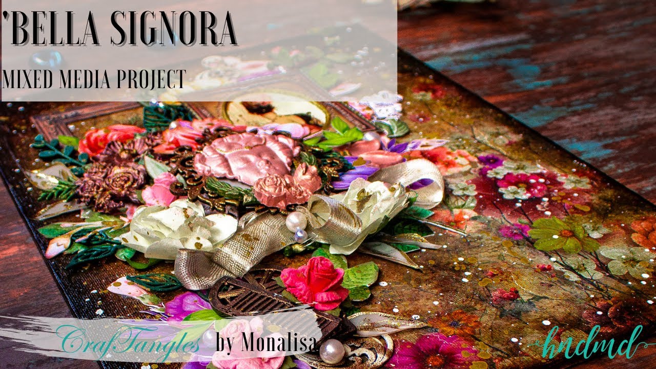 'Bella Signora' Mixed media Project