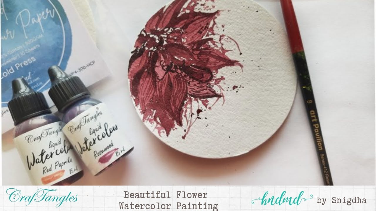 Flower Watercolor Painting