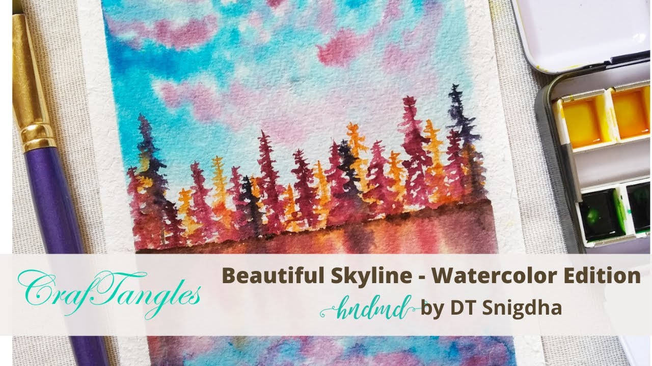 Beautiful Skyline - Watercolor Edition