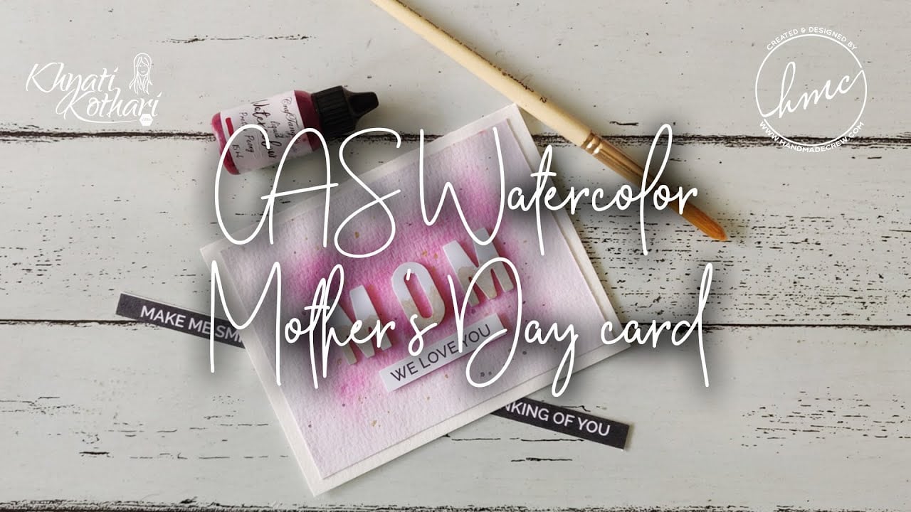 CAS Mothers Day Card - Card making Idea