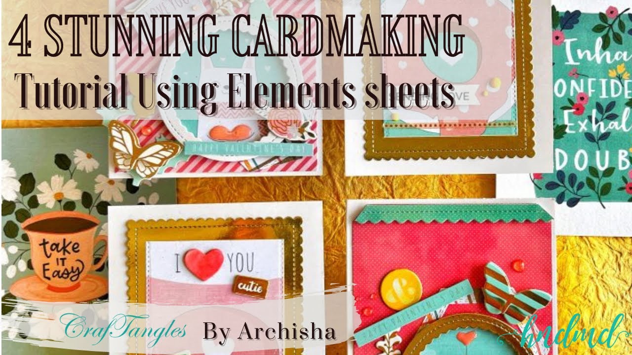 4 Stunning Cards Inspired from Scalloped Edges