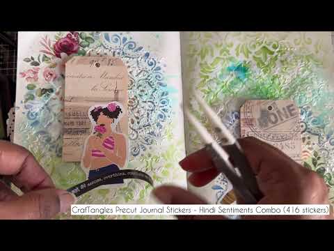 Hindi Journal #artjournal #artjournalingforbeginners #craftangles #hndmd #journal