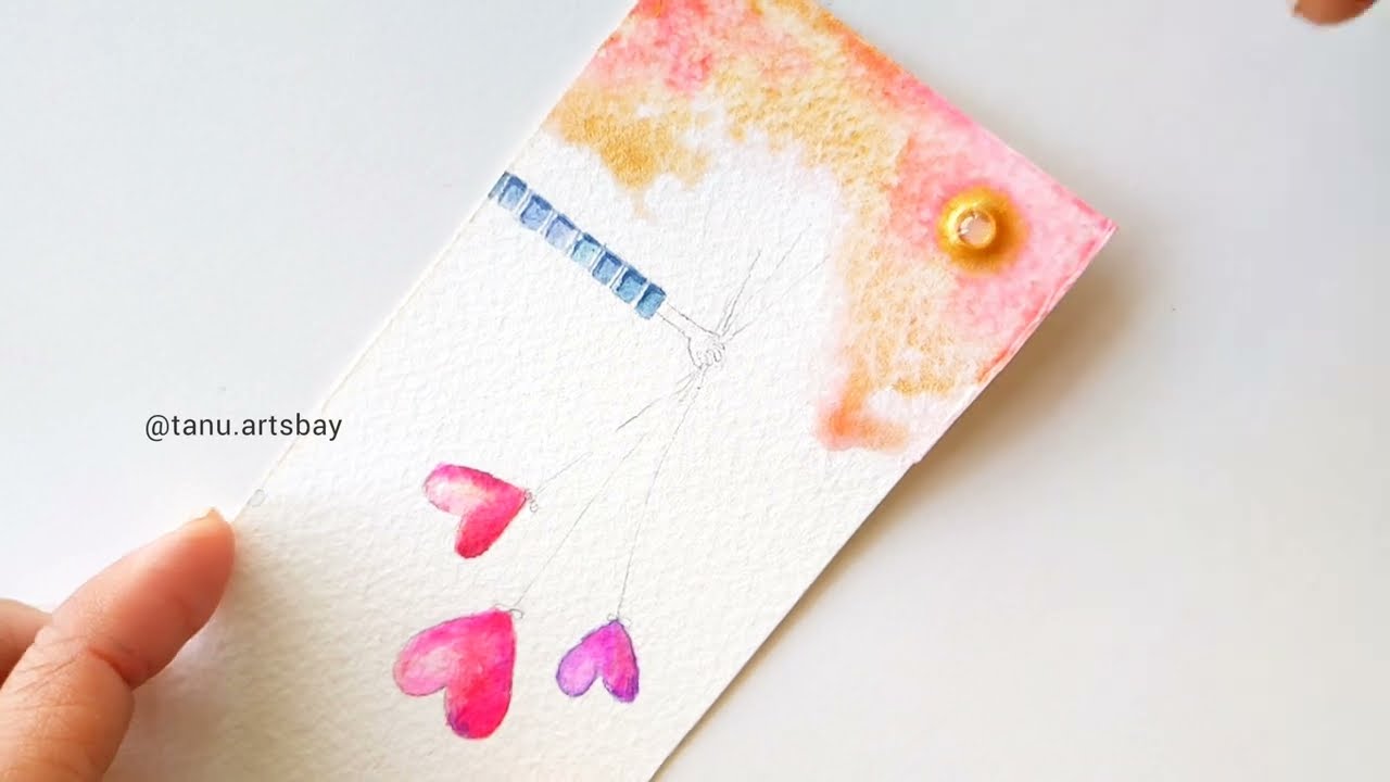 Paint with Me - Forever Yours #love #watercolor #paint