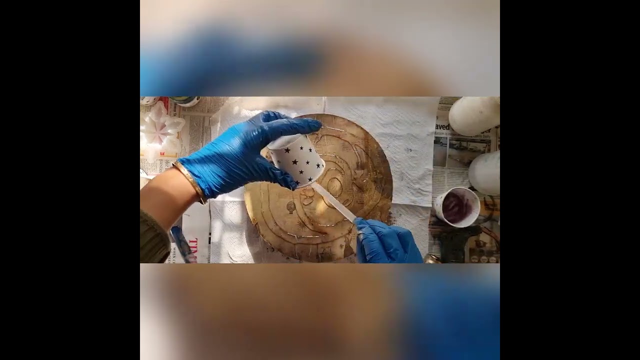 DIY Resin Clock