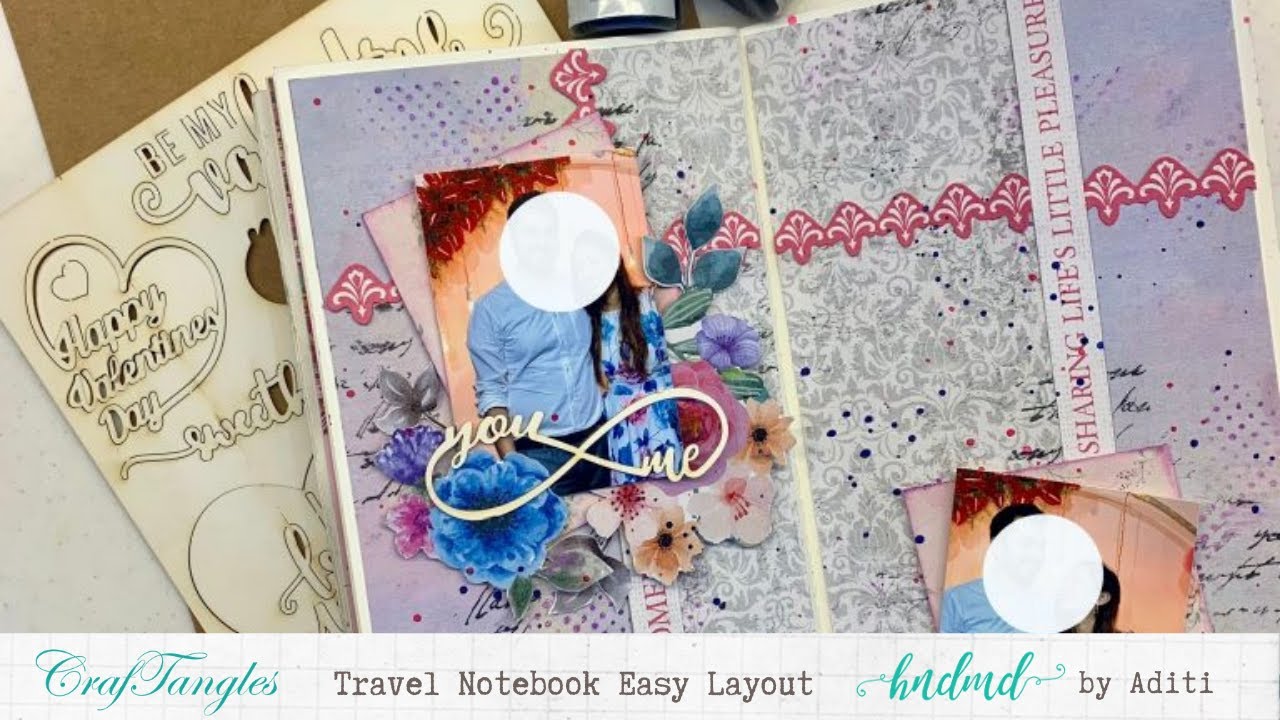 Travel Notebook Easy Layout