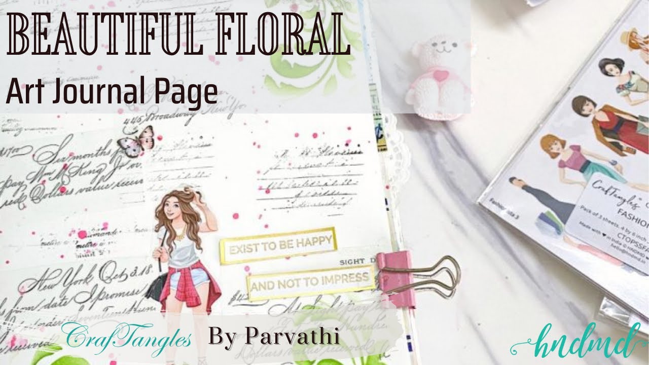 Awesome 'Floral' Art Journal