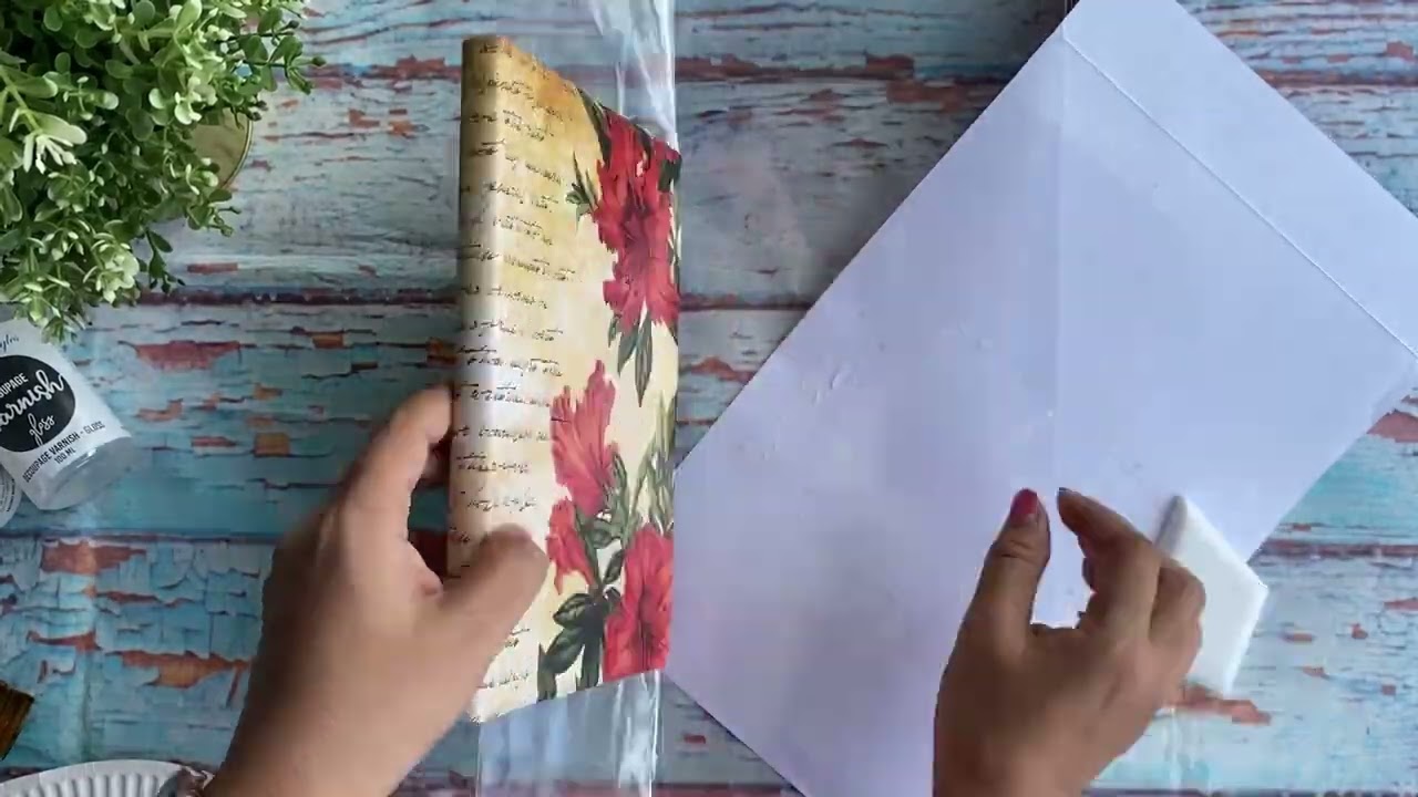 DIY Decoupage Diary