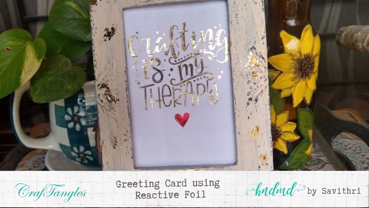 Distressed Vintage Upcycled Photo Frame