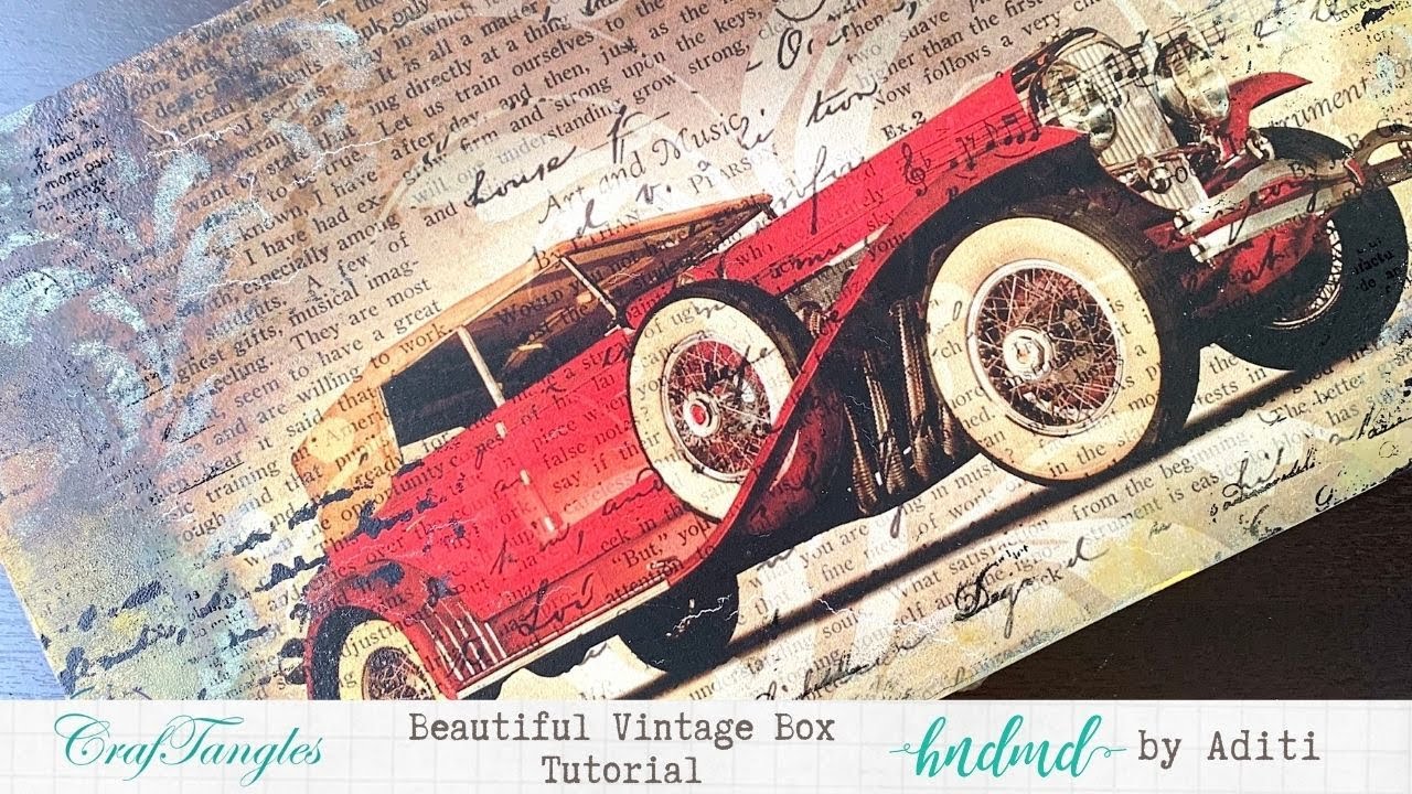 Beautiful Vintage Box Tutorial