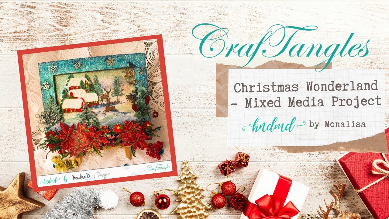 Christmas Wonderland - Mixed Media Project
