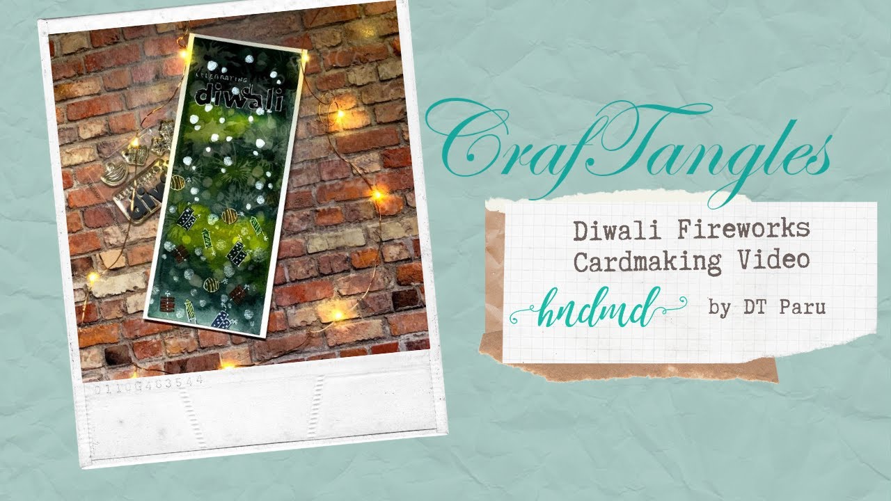 Diwali Firework Cardmaking Video