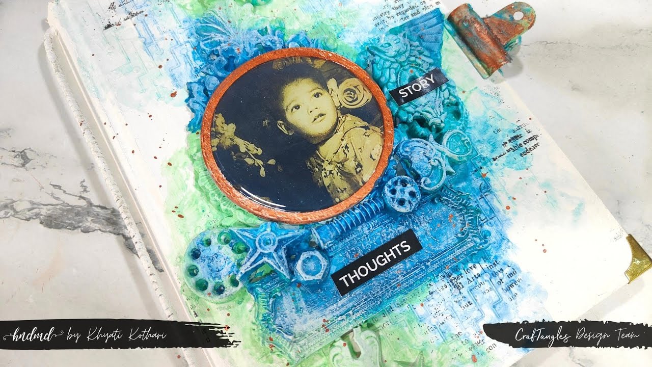 Crafty Gupshup Ep. 7 - Altered Mixed Media book cover