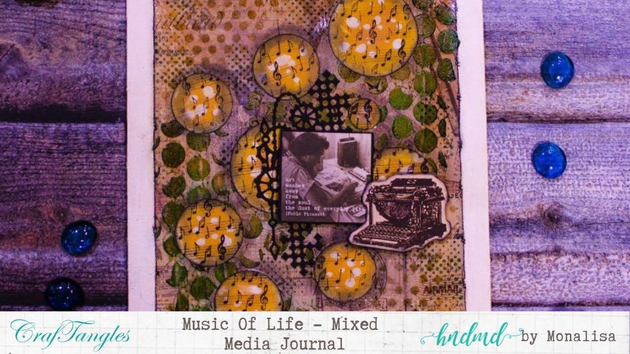 Music Of Life - Mixed Media Journal