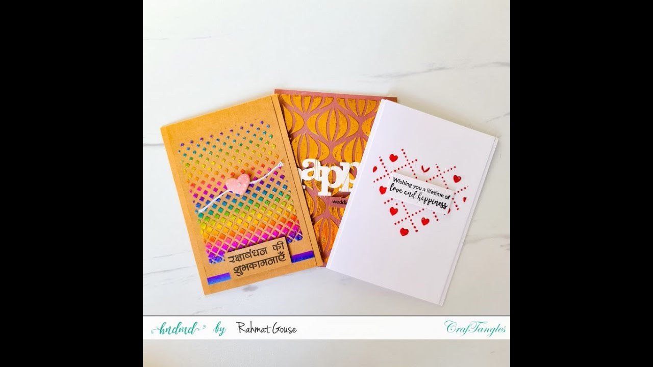 Card making technique - Foil Transfer