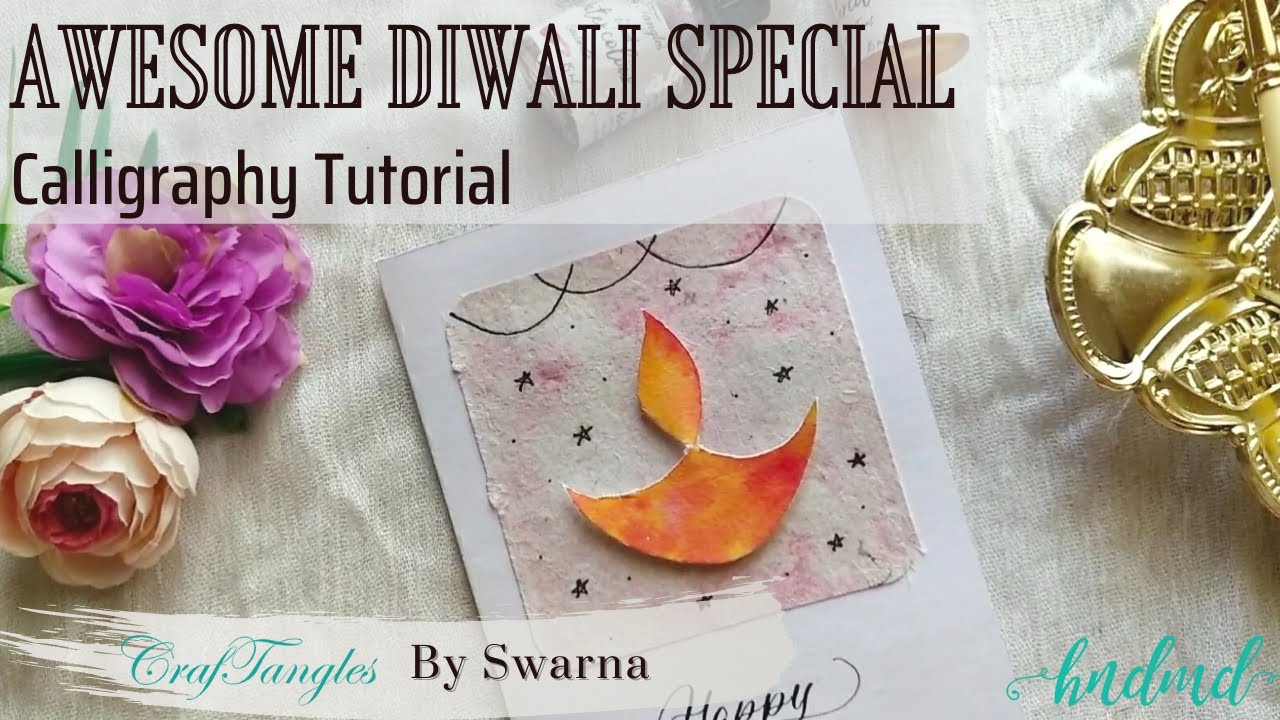 Awesome Diwali Special Calligraphy Tutorial