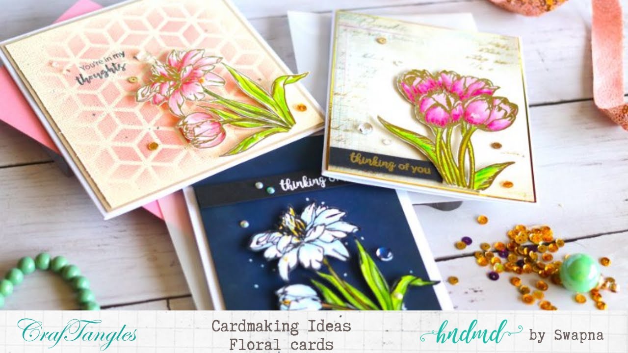 Cardmaking Ideas - Floral cards