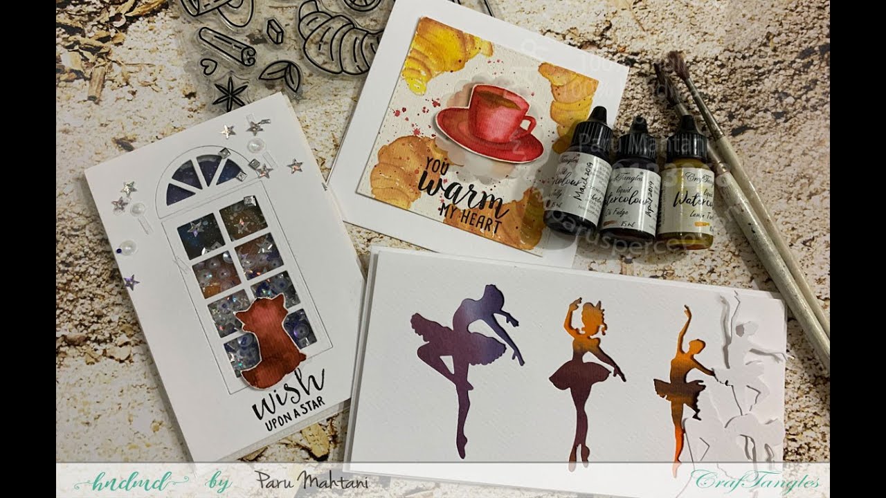 3 quick and easy watercolour cards - Cardmaking Ideas