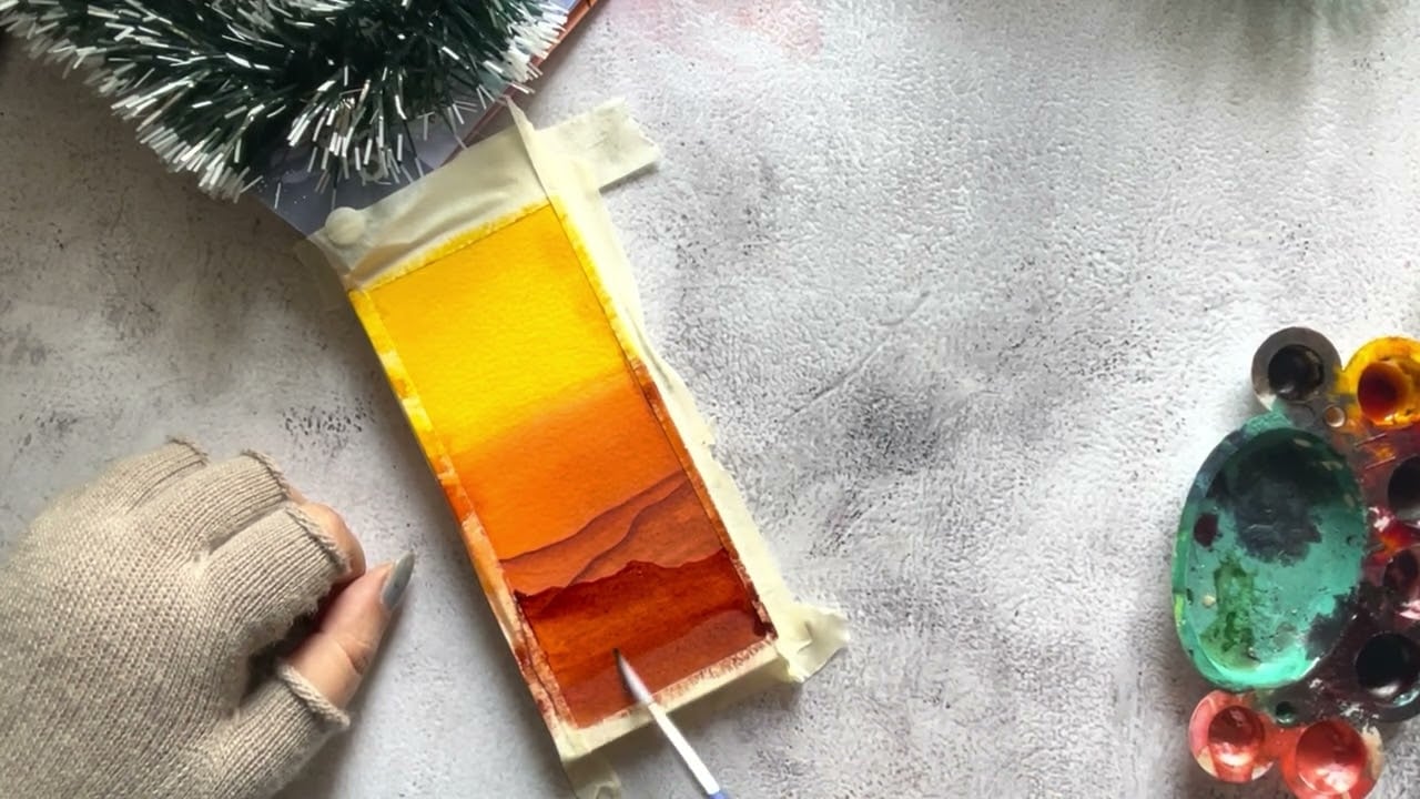 Watercolour tutorial for beginners