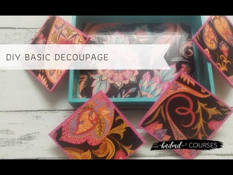 CrafTangles Basic Decoupage Kit