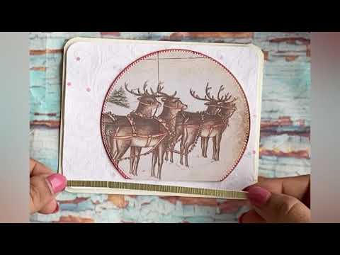 DIY 5 minutes Christmas Cards
