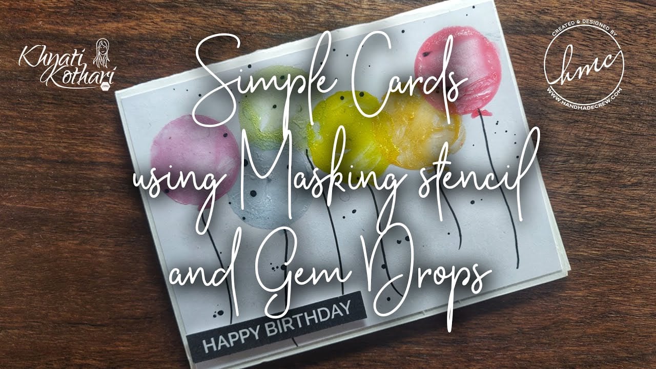 Various ways to use Gem Drops - Cardmaking Ideas