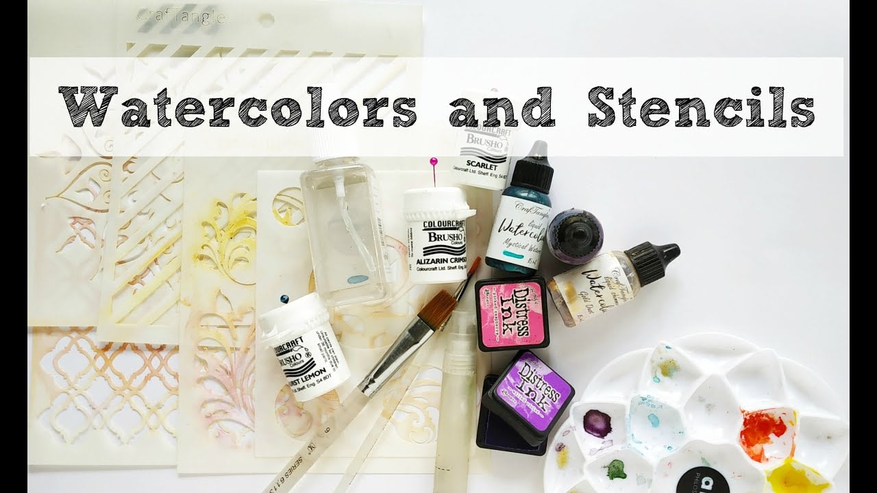 Creative Stenciling Techniques - Cardmaking ideas