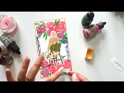 Roses #beginners #watercolor #painting #hndmd #craftangles #watercolour #paint #colour  #tutorial