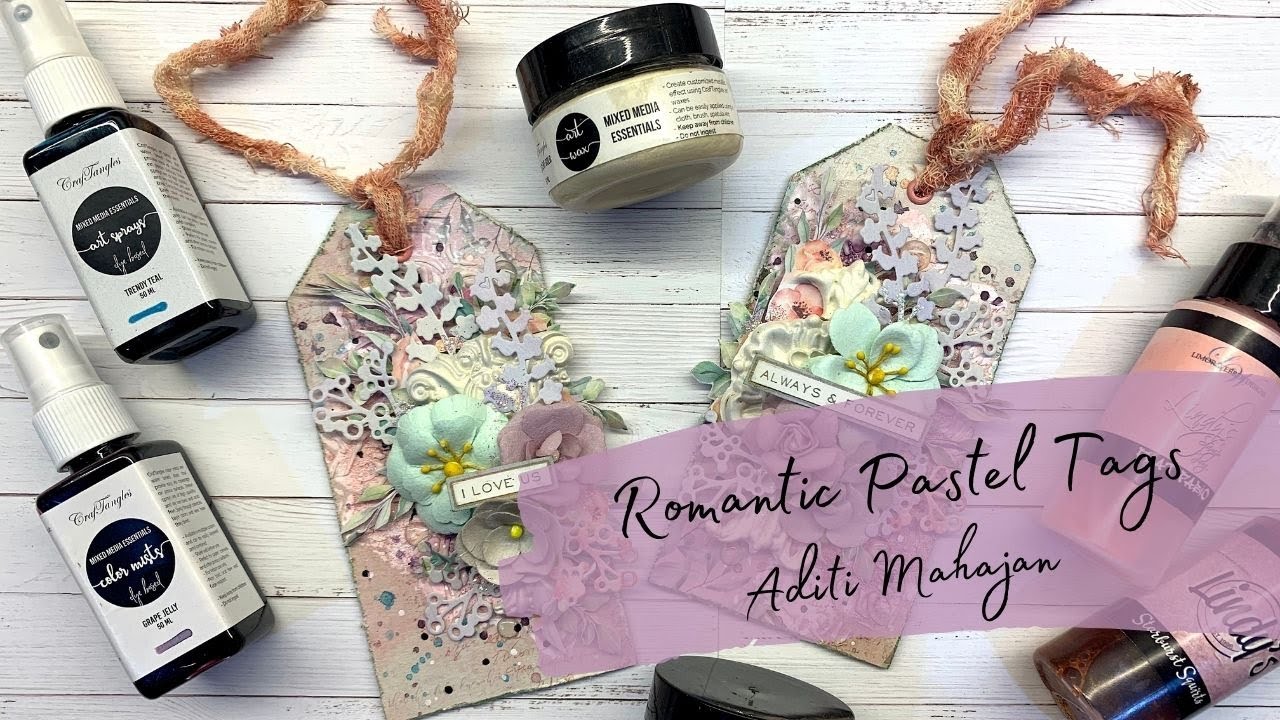 Romantic Pastel Tags by our Birthday Girl