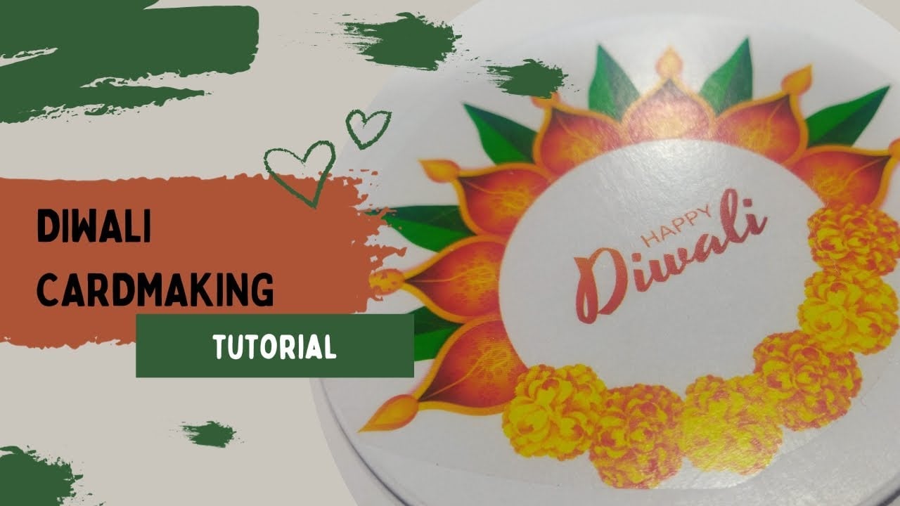 DIY Diwali Cards #handmade #cardmaking #diy #navratri #craftangles #hndmd #diwali #diycrafts