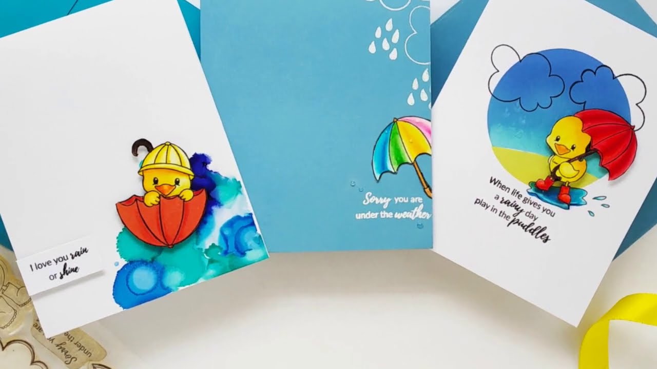 3 Clean and Simple cards - CAS made easy!
