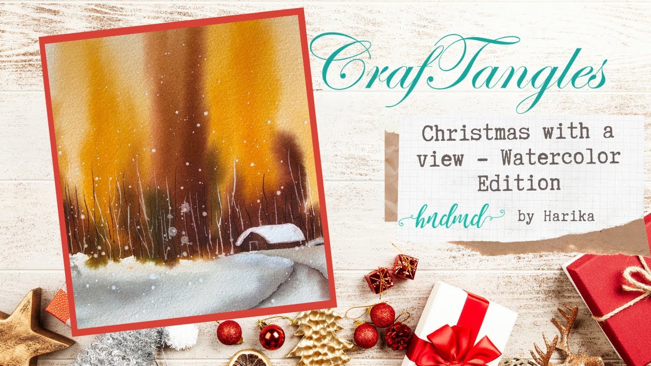 Christmas with a view - Watercolor Edition