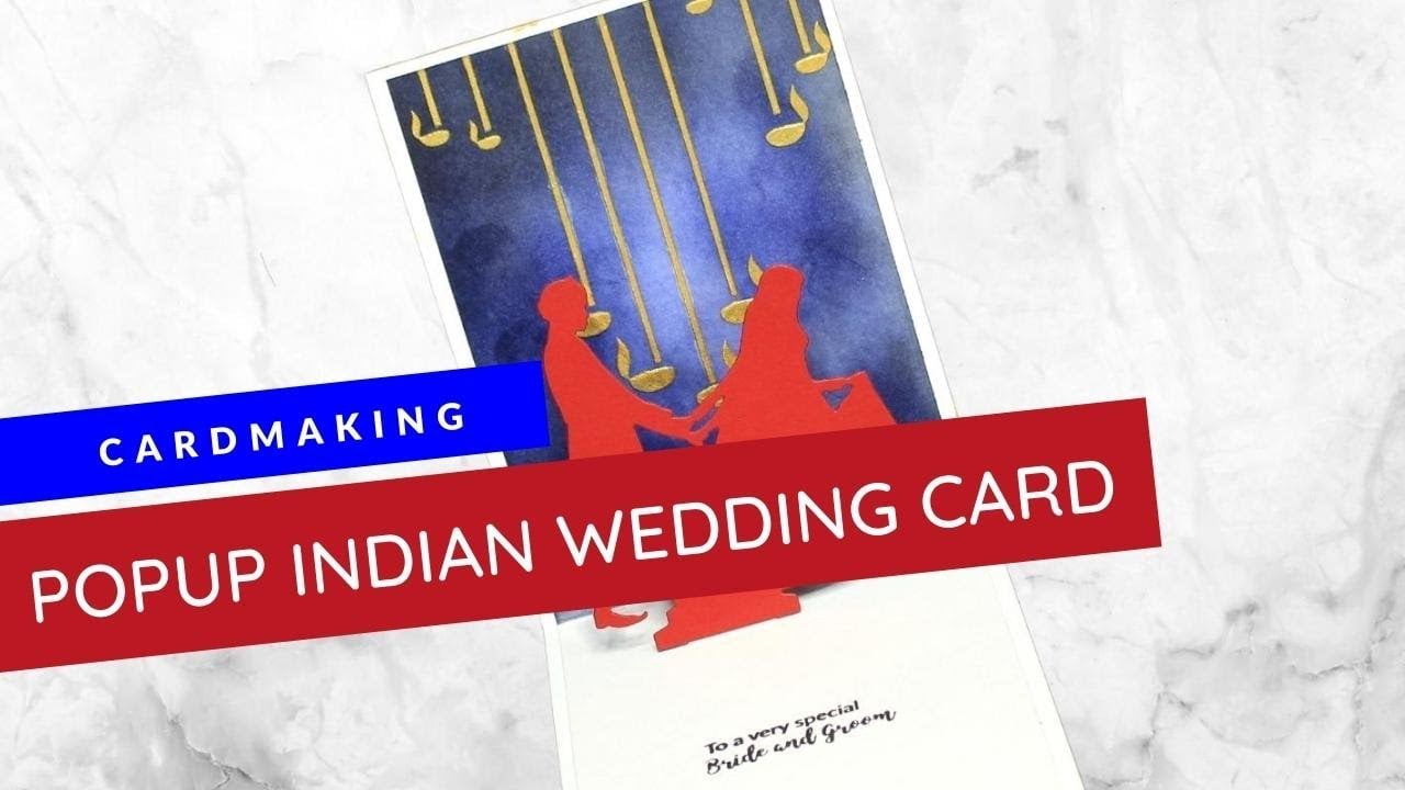 Popup Indian Wedding Cardmaking Tutorial