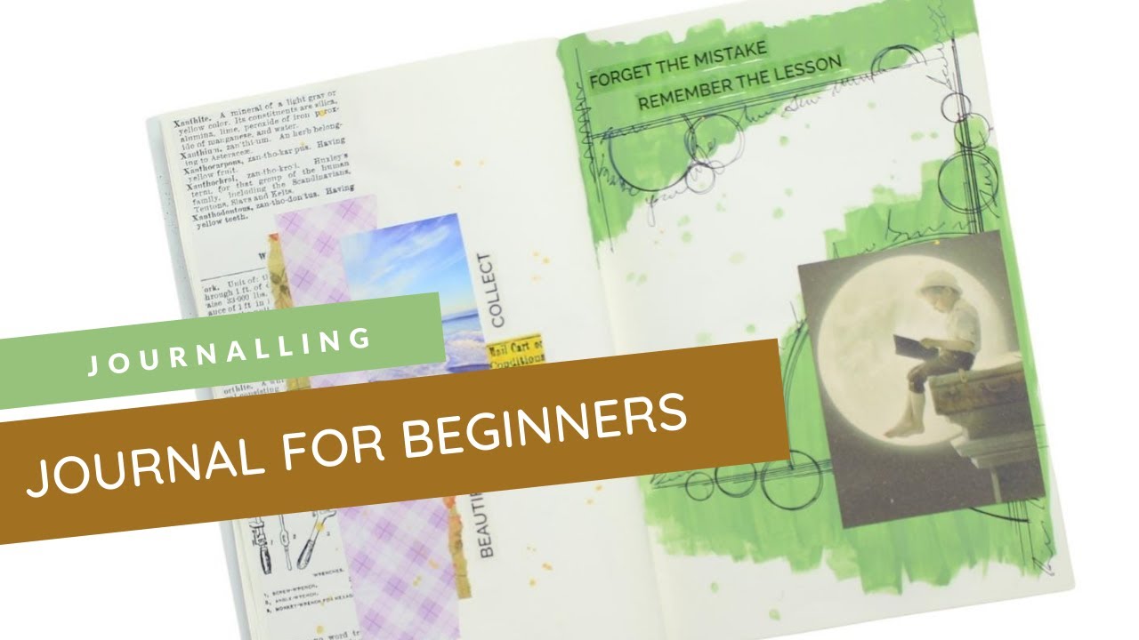 DIY Journalling page for Beginners