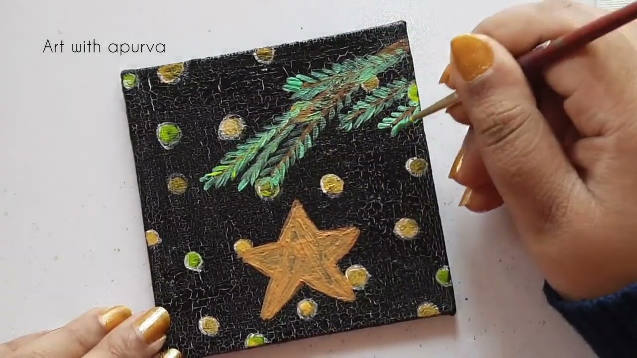 Christmas Acrylic Painting