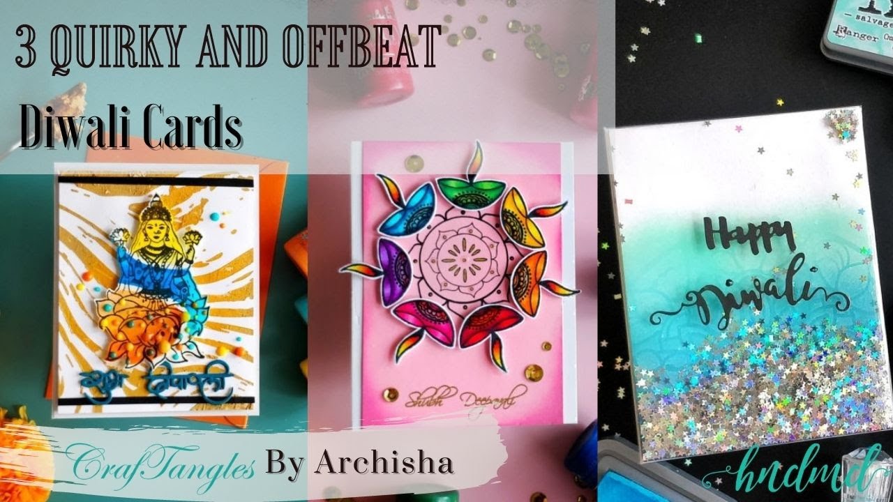 3 Quirky and Offbeat Diwali Cards