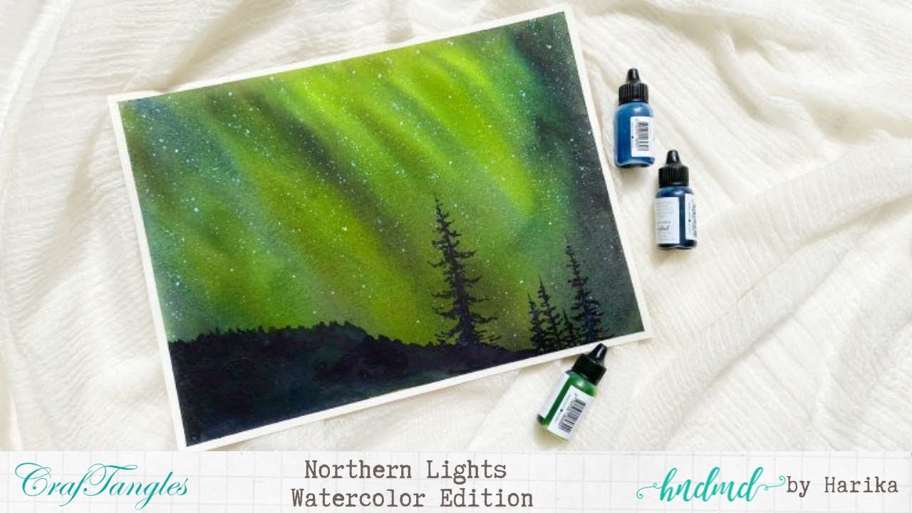 Northern Lights - Watercolor Edition