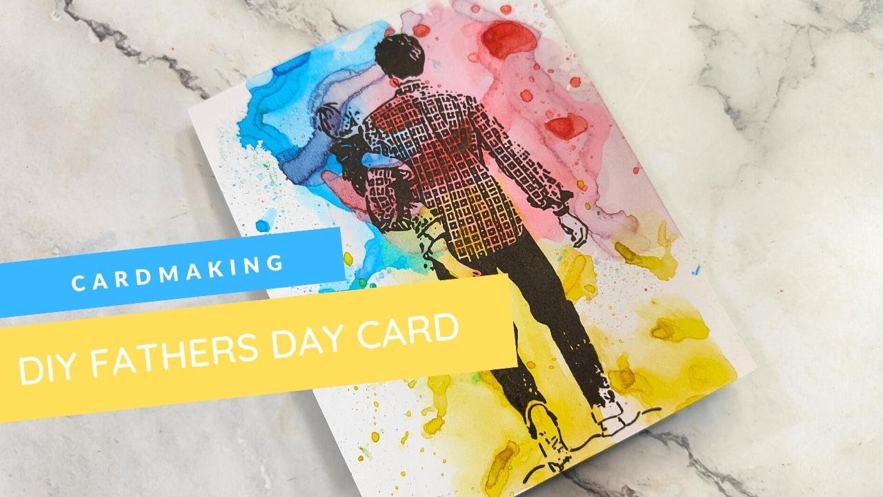 Colourful Father's Day Card