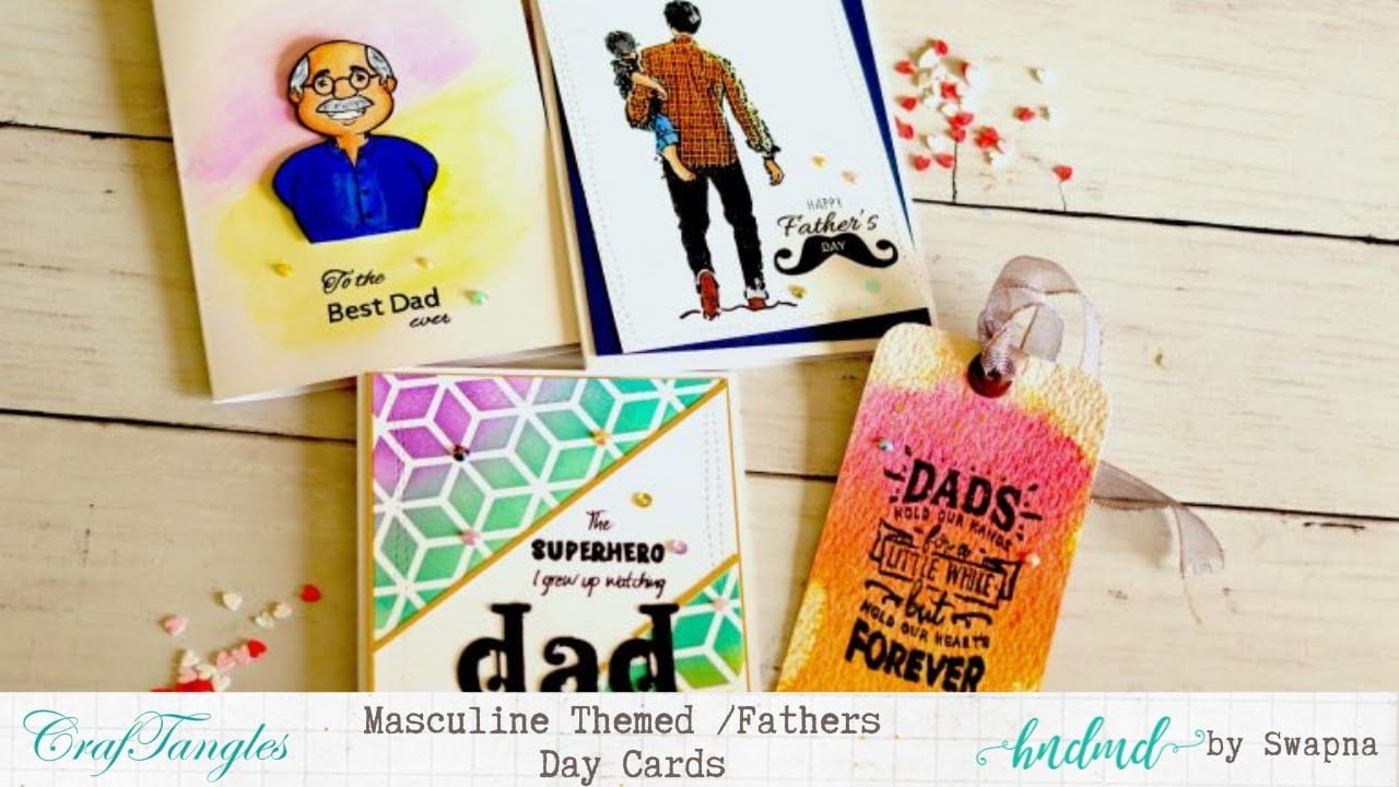 Masculine Themed /Fathers Day Cards