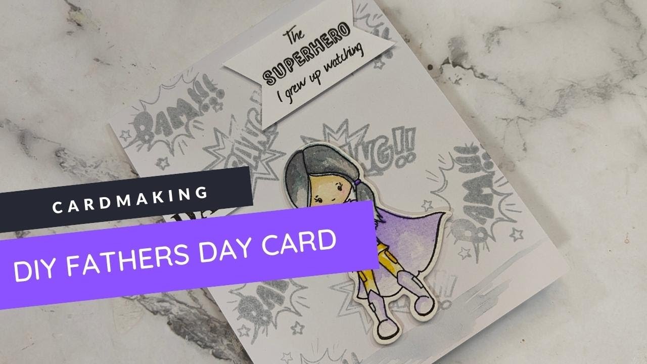 DIY Father's Day Card Tutorial