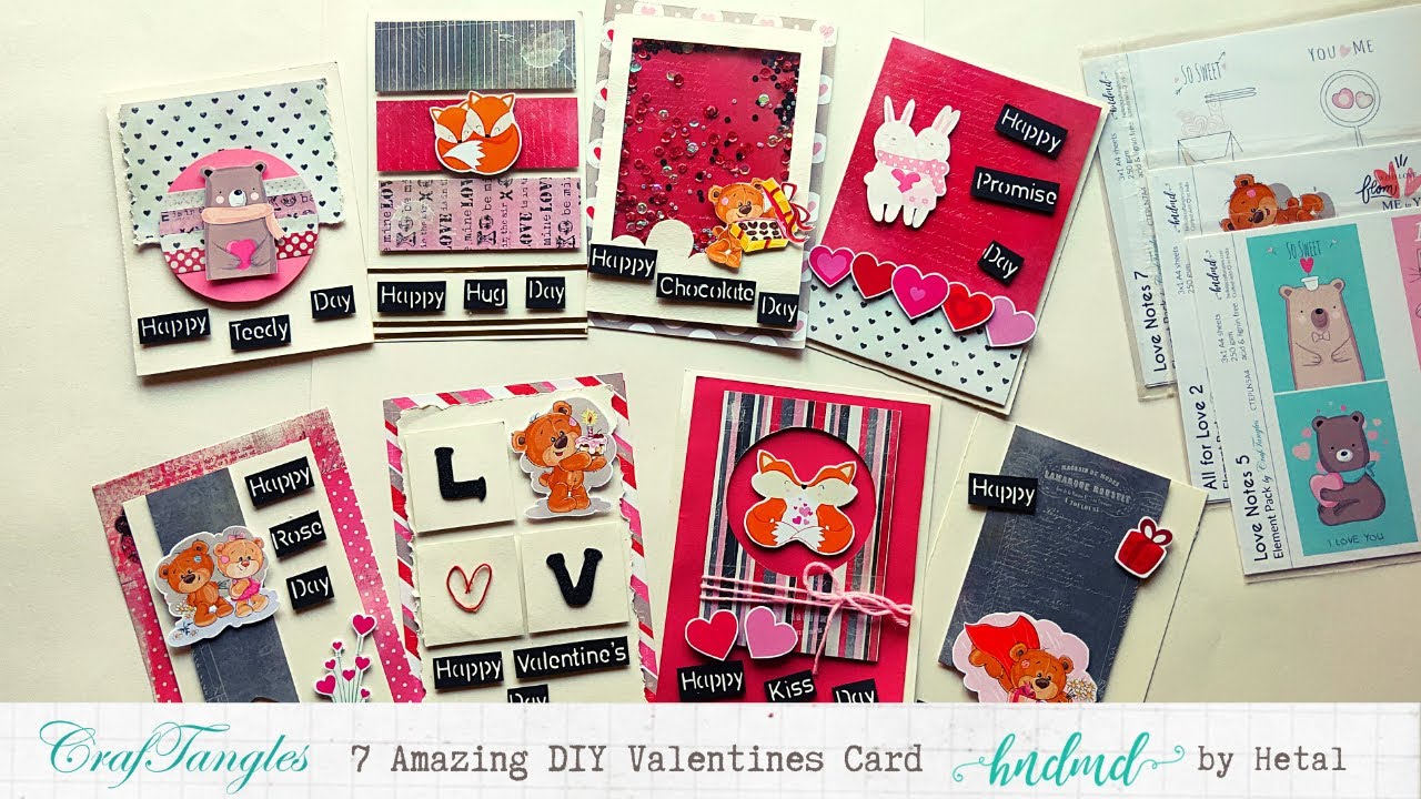 7 Amazing DIY Valentines Card