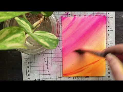 Watercolour Landscape Painting tutorial