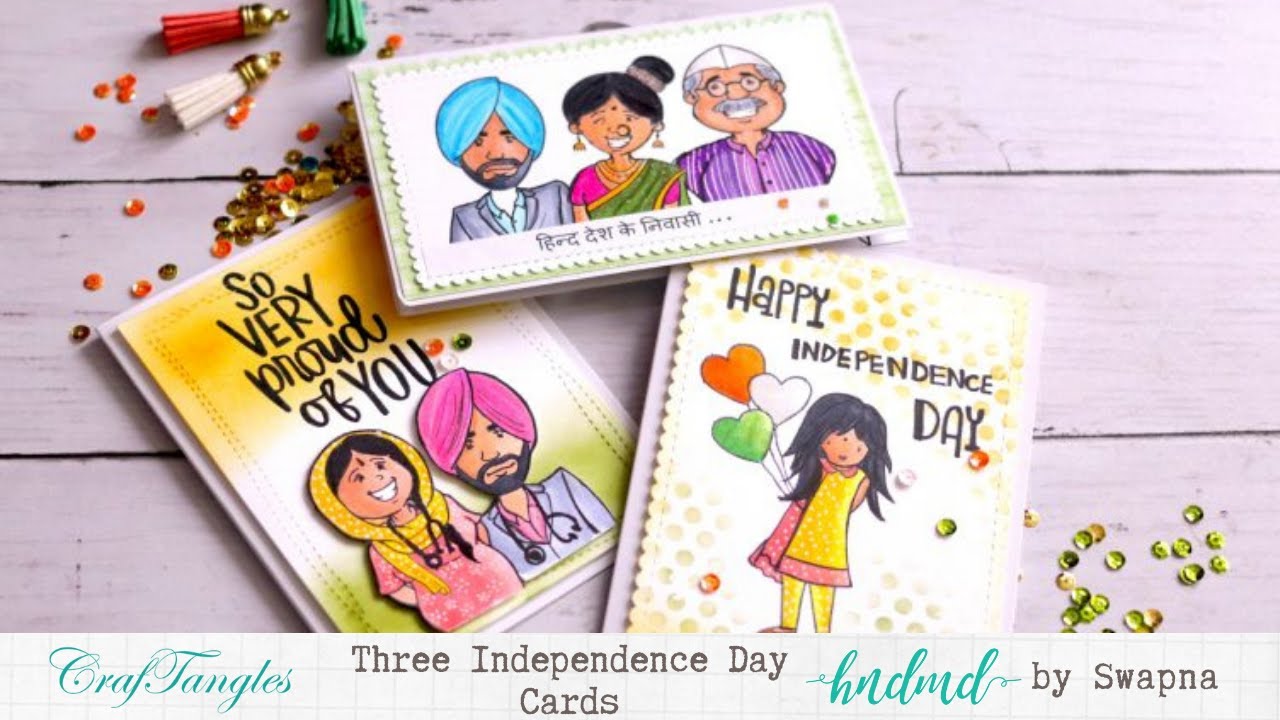 3 Independence Day Cards